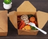Hộp giấy đựng thức ăn nắp gài - mang đến giải pháp xanh cho môi trường