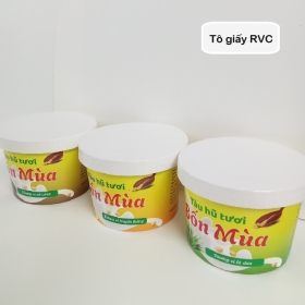 Giới thiệu mẫu tô giấy đựng tàu hủ thu hút khách hàng từ cái nhìn đầu tiên