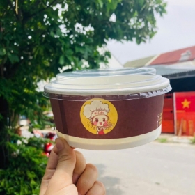 Tô giấy đựng bánh bông lan thiết kế ấn tượng