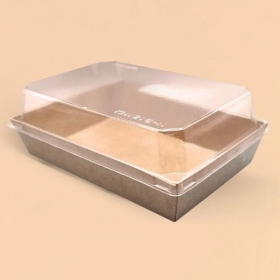 Hộp Giấy Kraft Nâu Nắp Trong