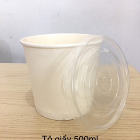 Tô giấy đựng súp cao cấp 500ml