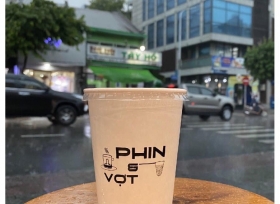 In ly giấy đựng café lạnh 2 lớp PE